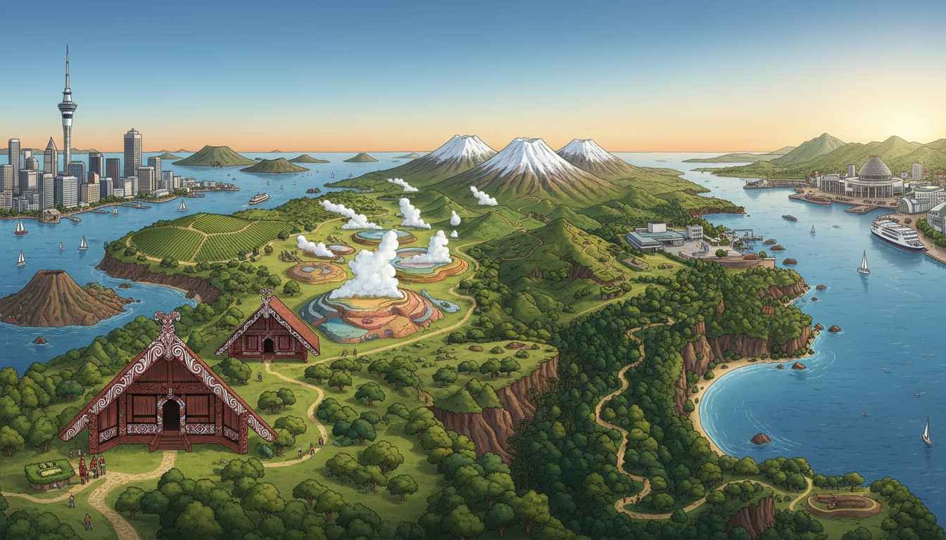 must visit places north island new zealand